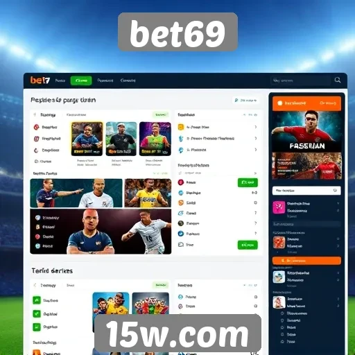 Interface do usuário do bet69 é intuitiva